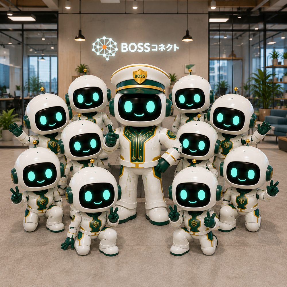 AI COO「BOSS」とAI社員たち