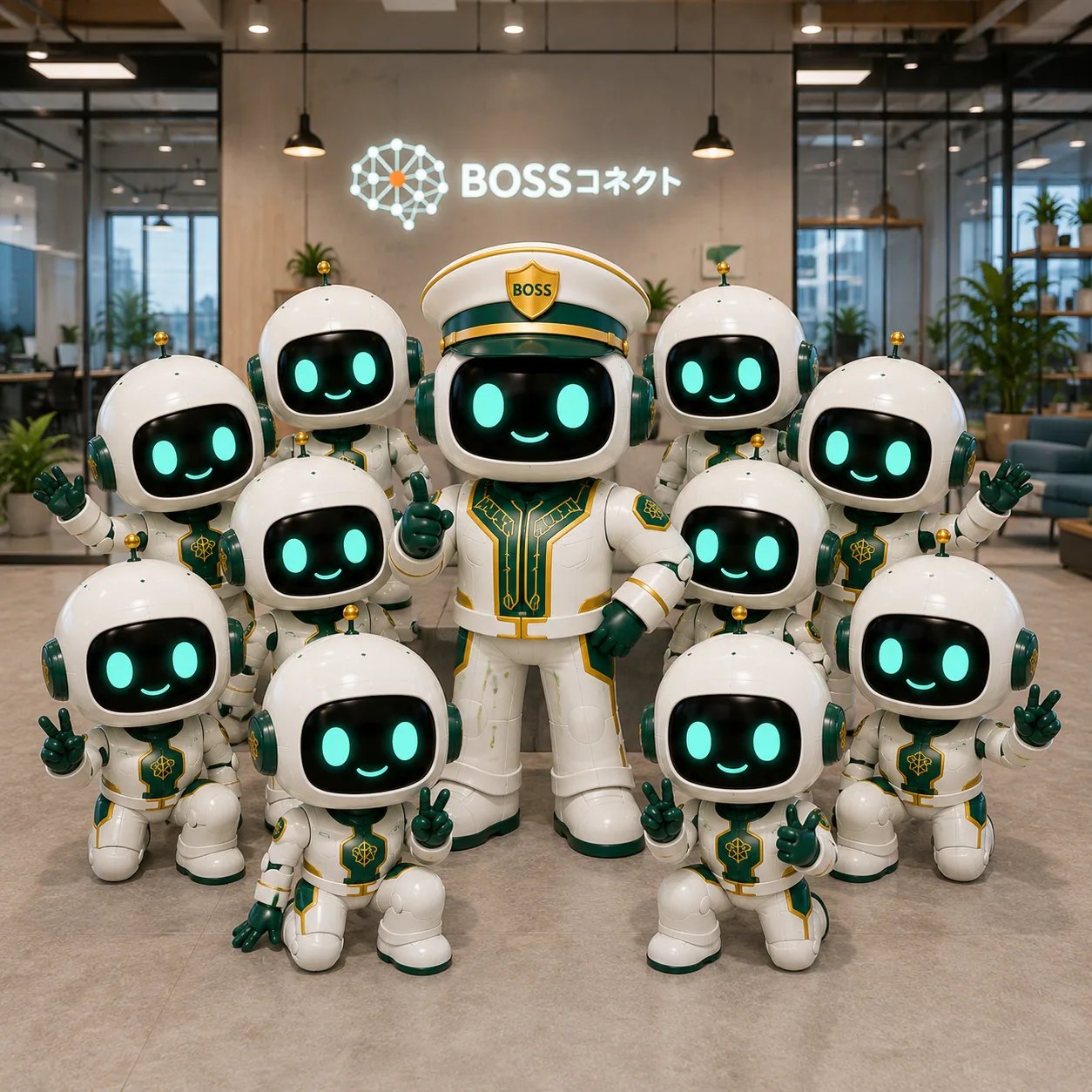 BOSSコネクトのAIエージェント